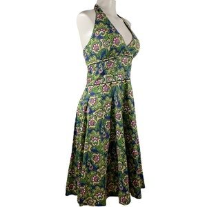 Floral Lilly Pulitzer Halter Dress 6